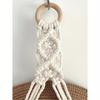 1pc/1 Set Macrame Wood Hat Rack Woven Hat Rack Handmade Hat Organizer Wall Hanging Shelves Cowboy Cap Rack for Baseball Dormitory Study Over Door