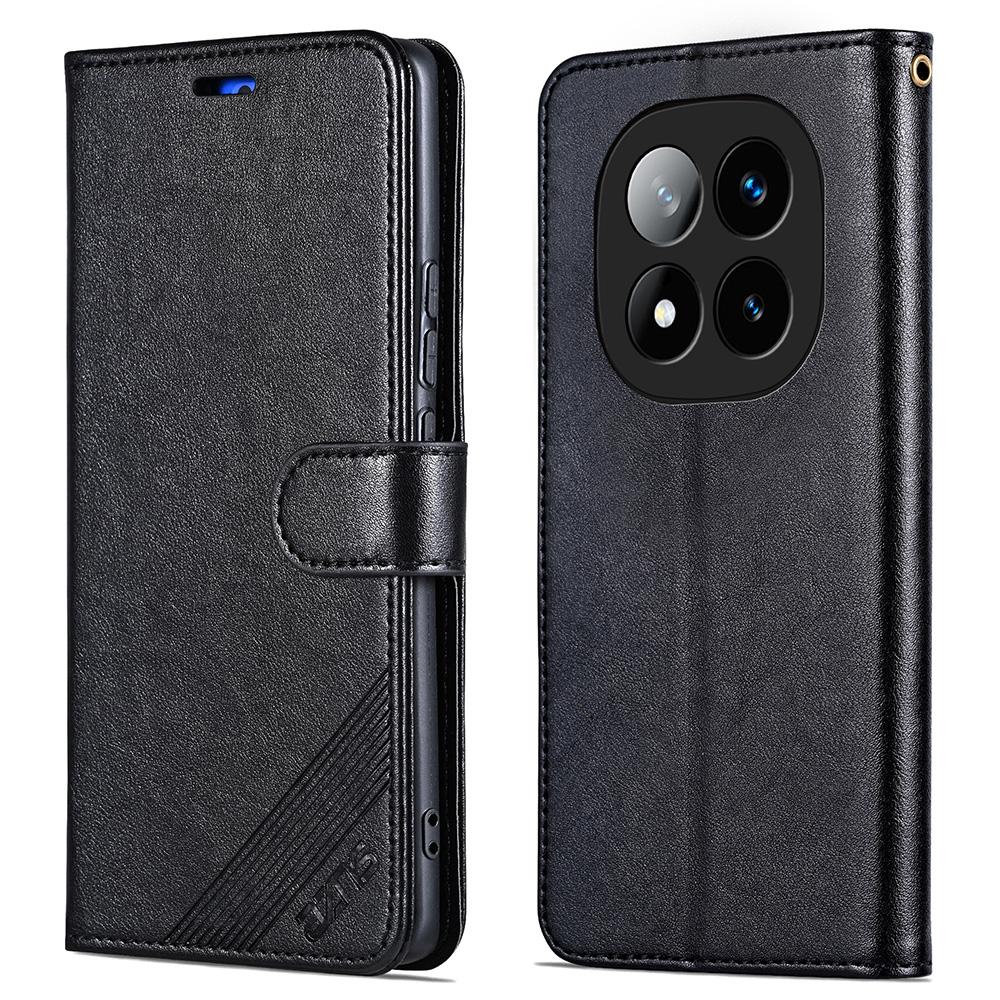AZNS For Xiaomi Redmi Note 14 Pro+ 5G Case Anti-Scratch PU Leather Stand Wallet Phone Cover A