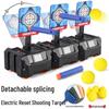 Electronic Target Shooting Game for Kids with Light & Sound Effects