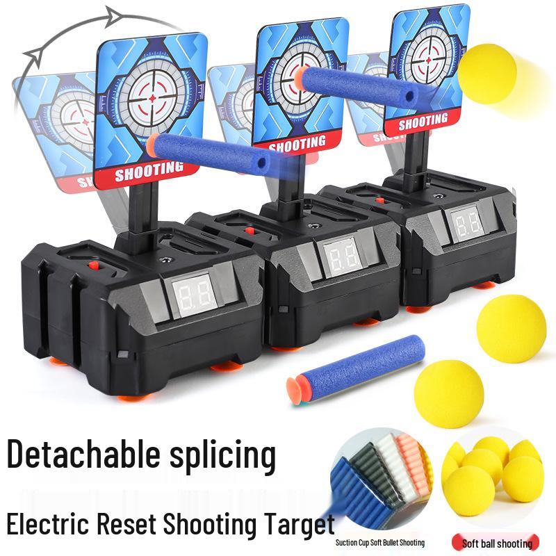 Electronic Target Shooting Game for Kids with Light & Sound Effects
