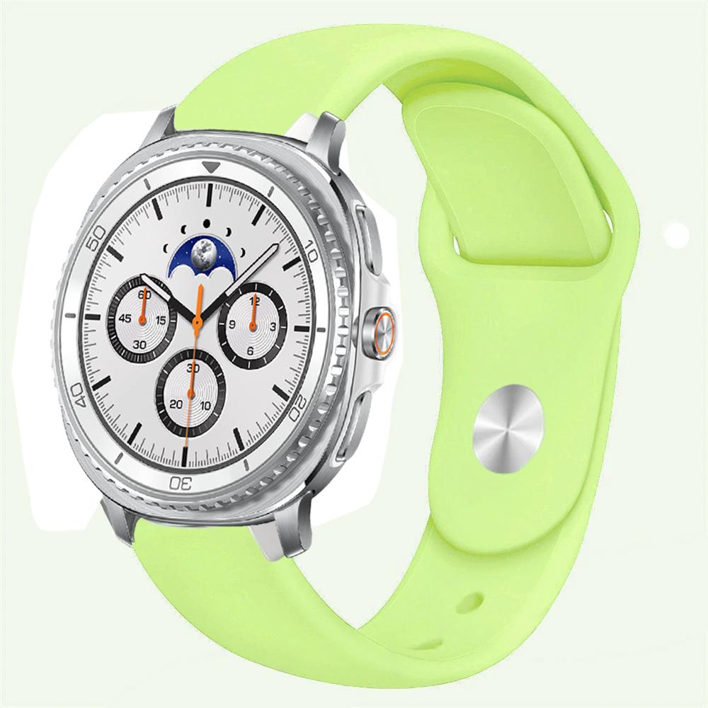 Watch Band For Samsung Galaxy Watch 6 Strap Replacement Silicone Bracelet Correas For Samsung Galaxy Watch 8 Classic 46mm