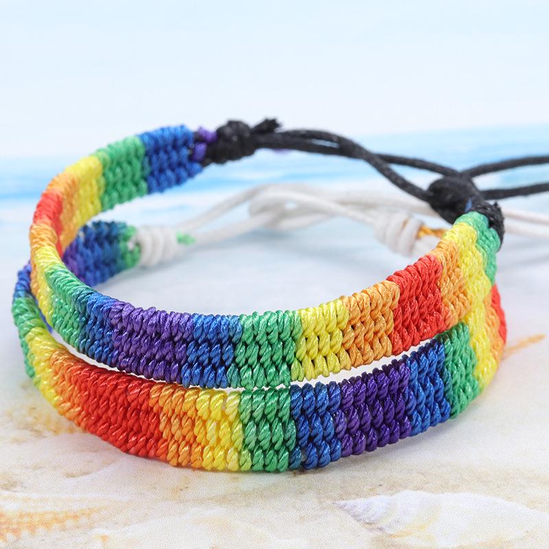 Bohemian Ethnic Handwoven Colorful Unisex Bracelet Ornament