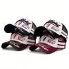 Casquette de Baseball d'Été Respirante en Maille Chapeau Papa Broderie Rétro Usé Snapback Casquette de Camionneur pour Hommes Femmes
