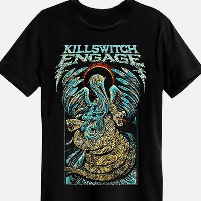 Trend Killswitch Engage Schwarz Kurzarm Größe   T-Shirt