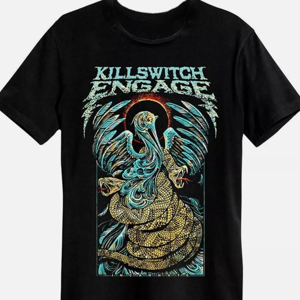 Trend Killswitch Engage Black Short Sleeve Size   T-Shirt