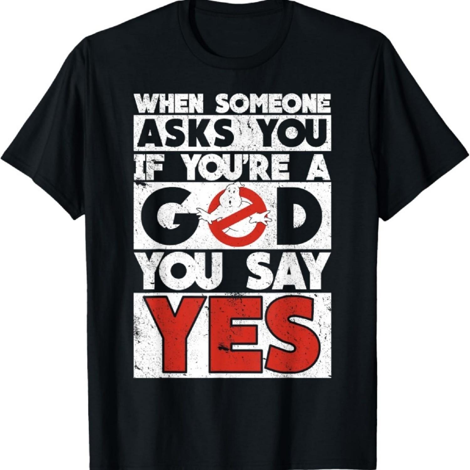 

Ghostbusters Movie Quote Word Stack T-Shirt XXXXXL чорний