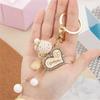 Beads Backpack Pendant Love Heart Interior Accessories Keys Holder Key Ring Bag Pendant Keychains