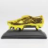 Golden Boot Flat Bottom World Cup Fan Trophy - Electroplated Resin Craft