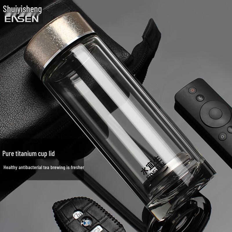 Shuiyisheng Double-Layer Glass Tea Infuser Mug