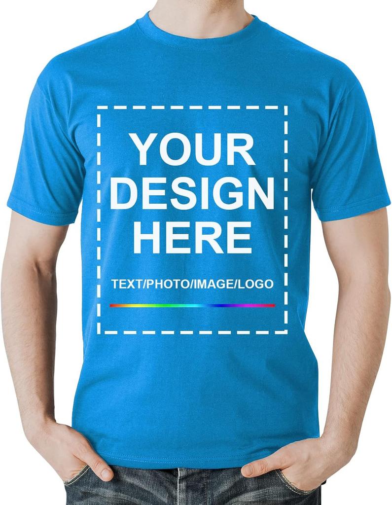 Custom Tshirt Design Your Own Printed Tee Picture Shirts For Unisex Wounisex Personalized T Shirt