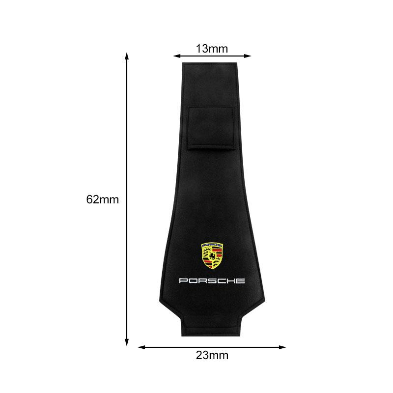 Fashion Car Seat Back Headrest Pillow Storage Bag Dustproof Cover For Porsche Boxster Cayenne Panamera Macan Cayman 911 918 996 917 991