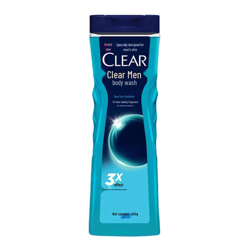 CLEAR Men's Deep Sea Adventure Shower Gel