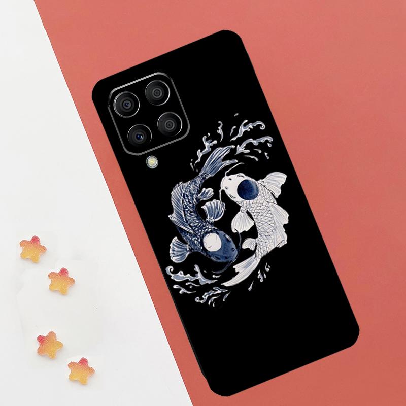 

Yin Yang Koi For Samsung Galaxy M35 M14 M34 M54 M11 M21 M31 M13 M33 M53 M55 M15 M12 M32 M52 M06 M16 Case Samsung M55