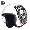 ABS 3/4 Motorcycle Helmet Adults Unisex Full Face Protection Half Scooter Commute Safety