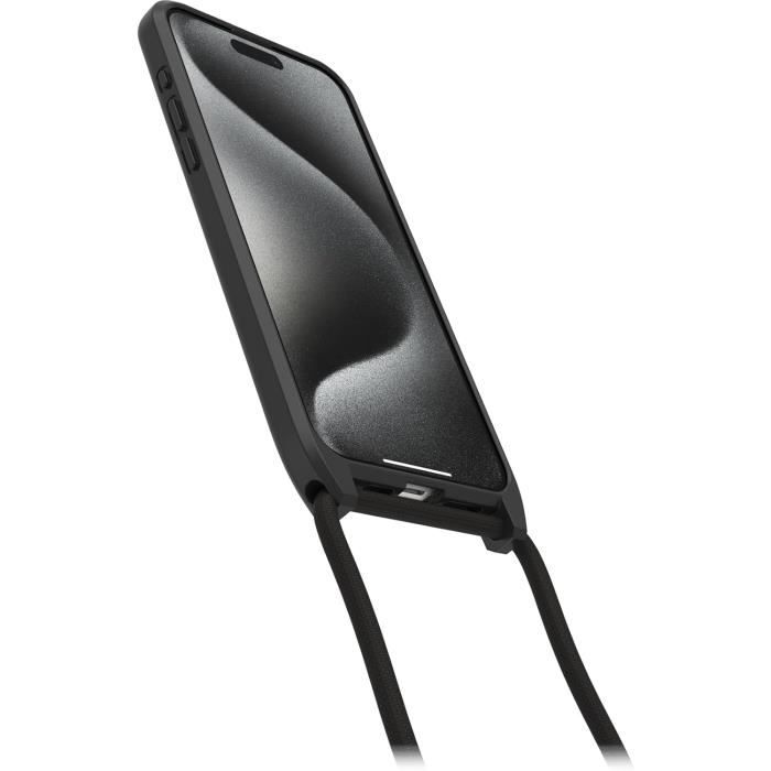 Coque - otterbox - react necklace - iphone 15 pro max - ultra fine - compatible magsafe - noir
