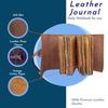 Leder-Tagebuch, Vintage-Leder-Tagebuch, handgefertigt, antikes Deckle-Edge-Papier, Leder-Skizzenbuch