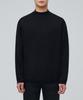 MUSINSA STANDARD Minimal Mock Neck Knit [Black]