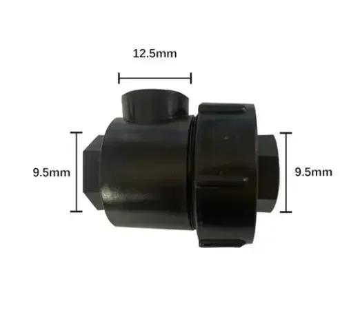 

1 шт. Запасні частини швидкознімного клапана для шиномонтажного пристрою. Металевий швидкорозвантажувальний клапан для машини для різання шин. Запчастина для шиномонтажного пристрою.