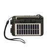 Solar-Powered Bluetooth Speaker with FM Radio, Card Slot, USB, and Multi-band Antenna