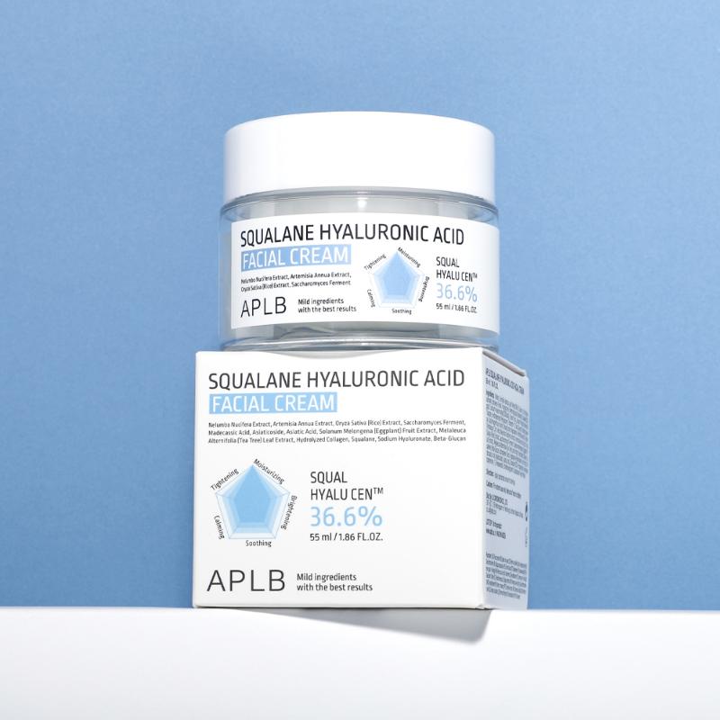 APLB Squalane Hyaluronic Acid Facial Cream 55ml