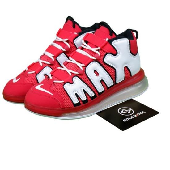 

Nike Air More Uptempo 720 University Red CJ3662-600 EU 42 красный/белый