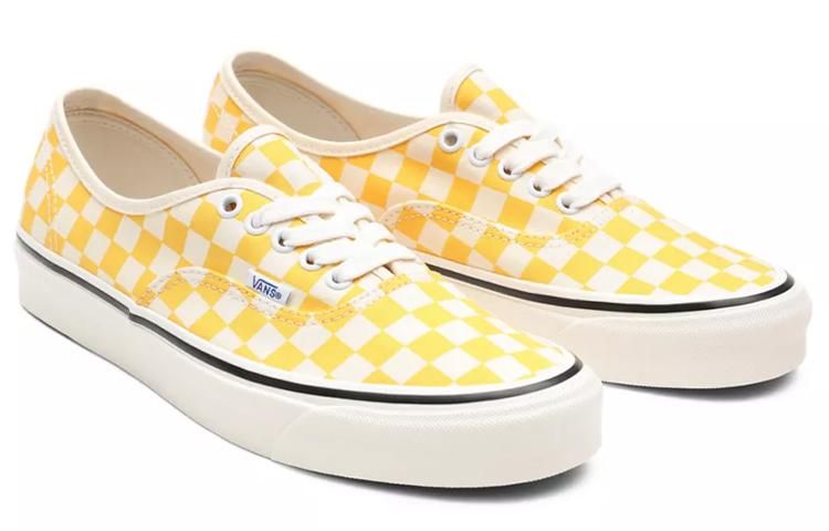Vans Authentic 44 Dx Anaheim Factory Yellow Checkerboard VN0A54F241P