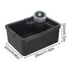 Beta Fish Aquariums Landscape Tank For Turtles Desktop Hydroponic Aquariums With USB Pump & Light For Bedroom Desktop Jellyfish