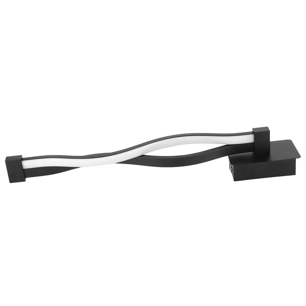 LED Wall Lamp Modern Wavy Shaped Decorative Light for Corridor Bedside AC85-265V Warm White