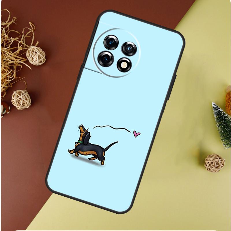 Dachshund Teckel Dackel Dog For OnePlus Nord 4 CE 3 2 Lite N20 N30 9 10 Pro 8T 9RT 10T 10R 13R 12R 11 12 13 Phone Case