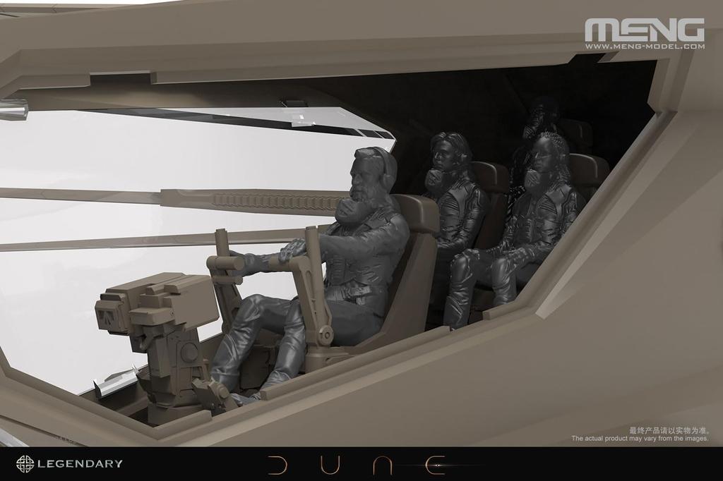 GSI Creos Monmodel Dune Sand Planet Atreides Ornithopter Total length 318mm Plastic model MDS007 1/72 approx.