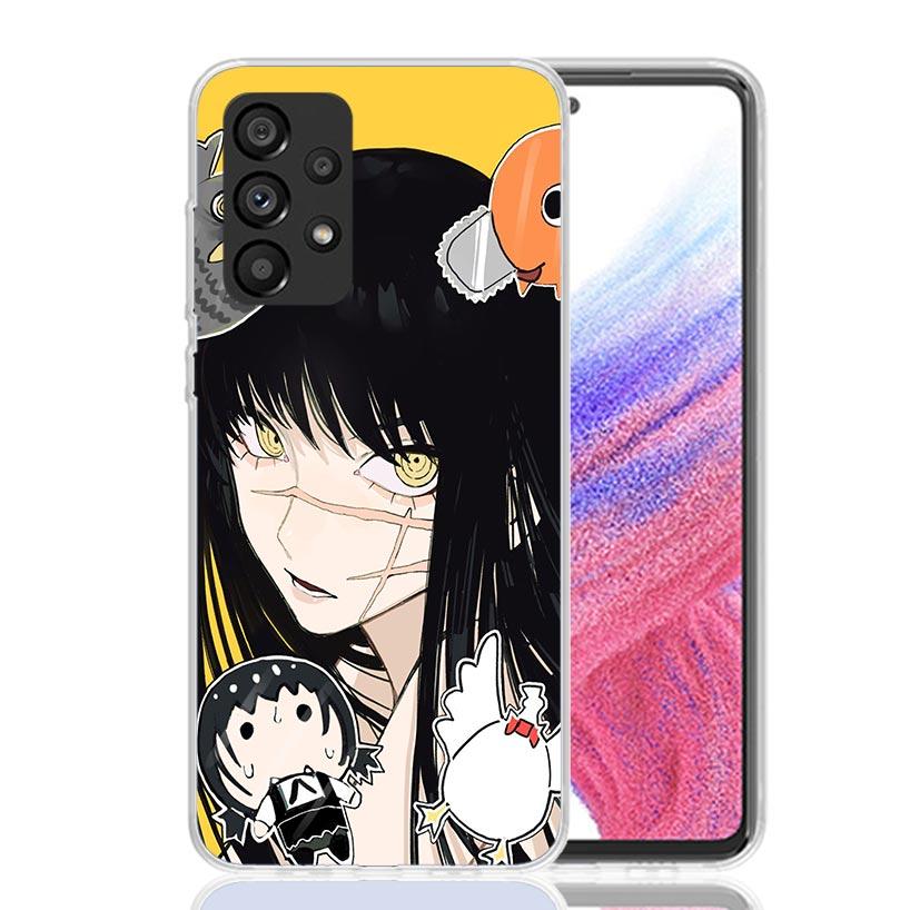 C-Kettensägenmanns Yoru Kriegsteufel Handyhülle für Samsung Galaxy A52 A51 A50S A12 A22 A32 A72 A10S A30S A31 A71 Note 20 Ultra 10 Plu