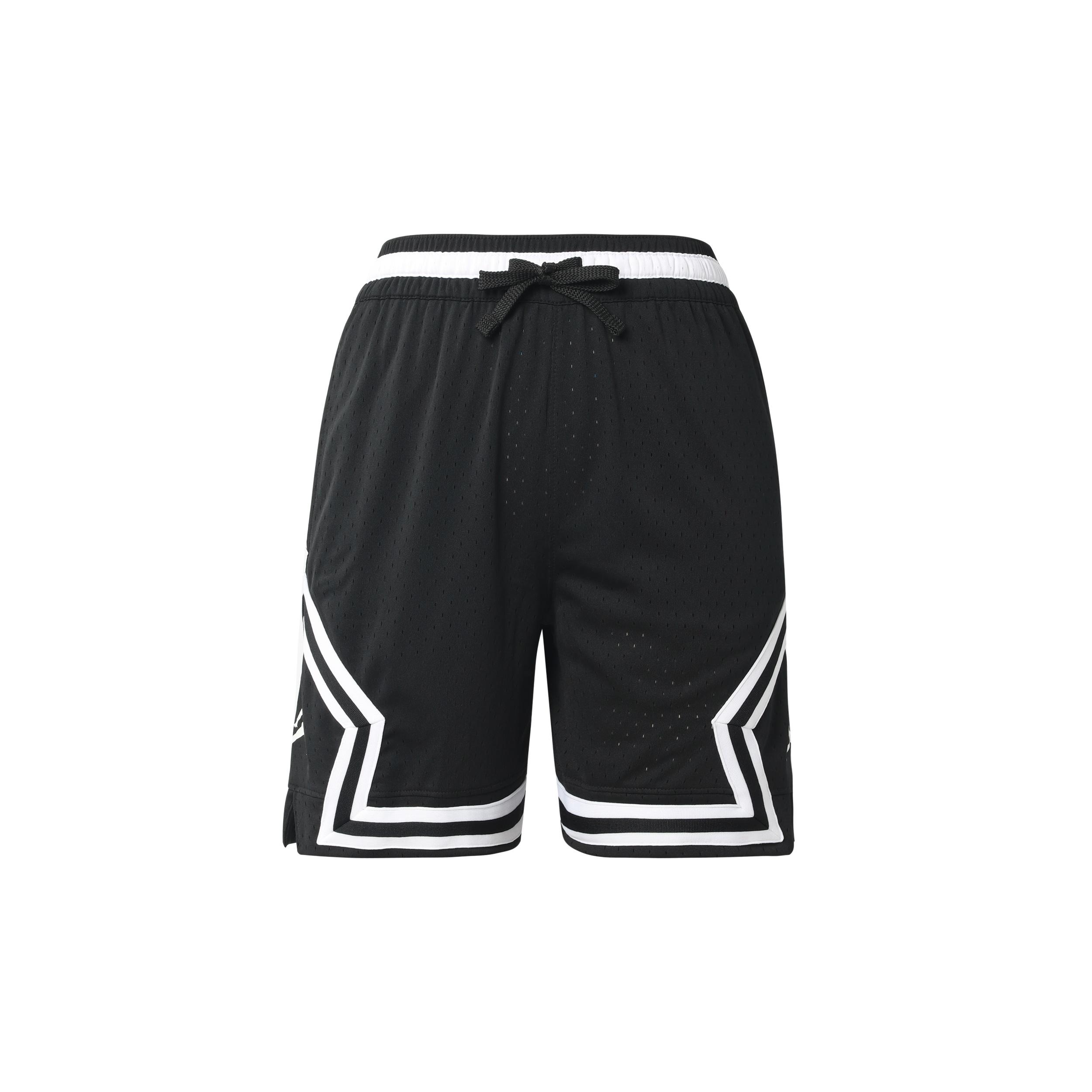 Men s Air Jordan Sport Dri-fit Stripe Casual Breathable Basketball Sports Shorts Black DH9076-010 S