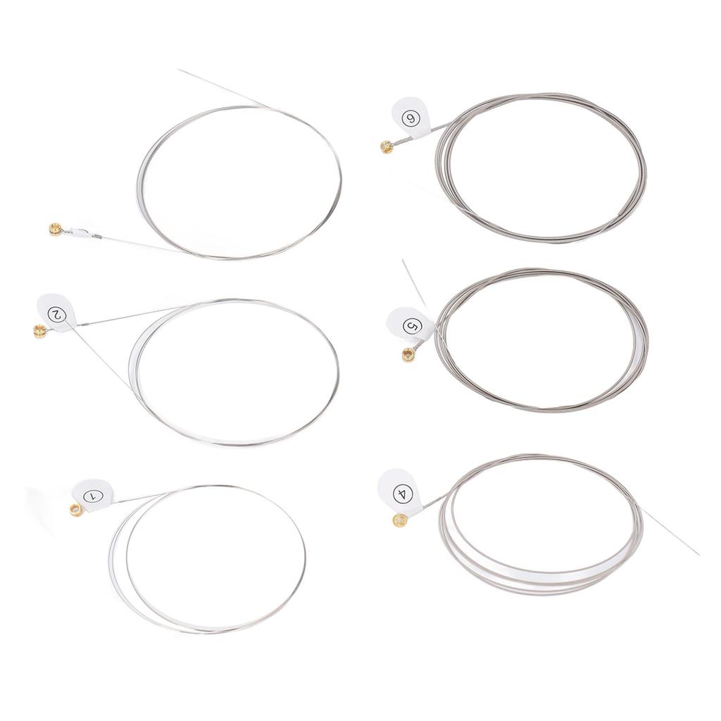 Electric Guitar Strings Replacement High Carbon Steel Core Ni Wound Gold Bead Guitar Strings EH09