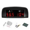 Hosioe 2 In 1 Universal Car Digital Gauge -10-110℃ Temperature Voltage Gauge Voltmeter