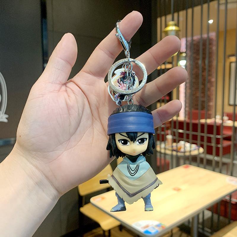 Cartoon Uchiha Naruto Itachi Keychain Pendant Silicone Car Key Ring Accessory