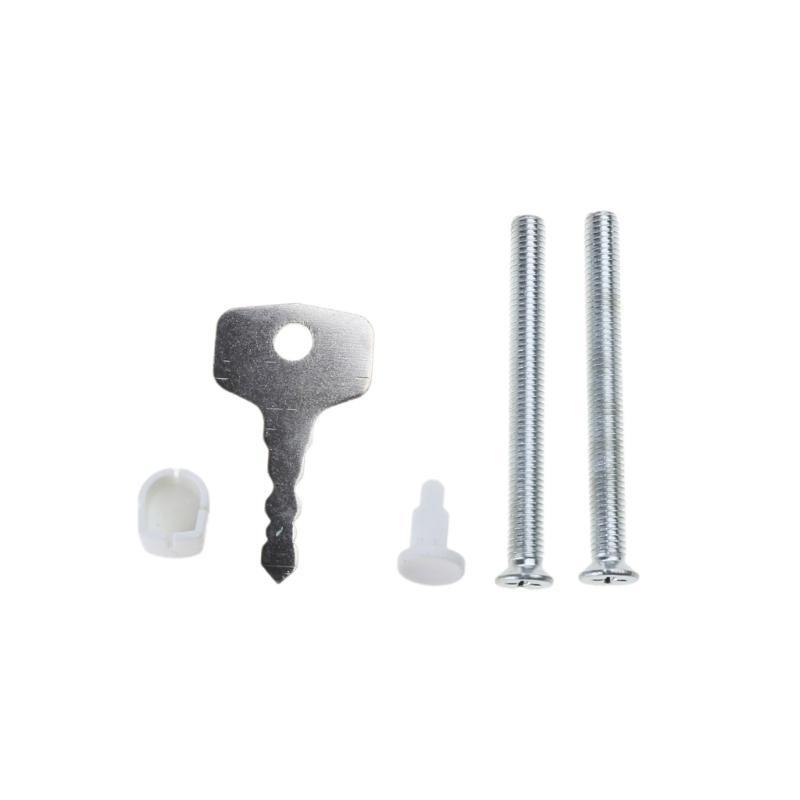 UPVC White Universal Espag Window Handle for Key Locking For Double Glazing