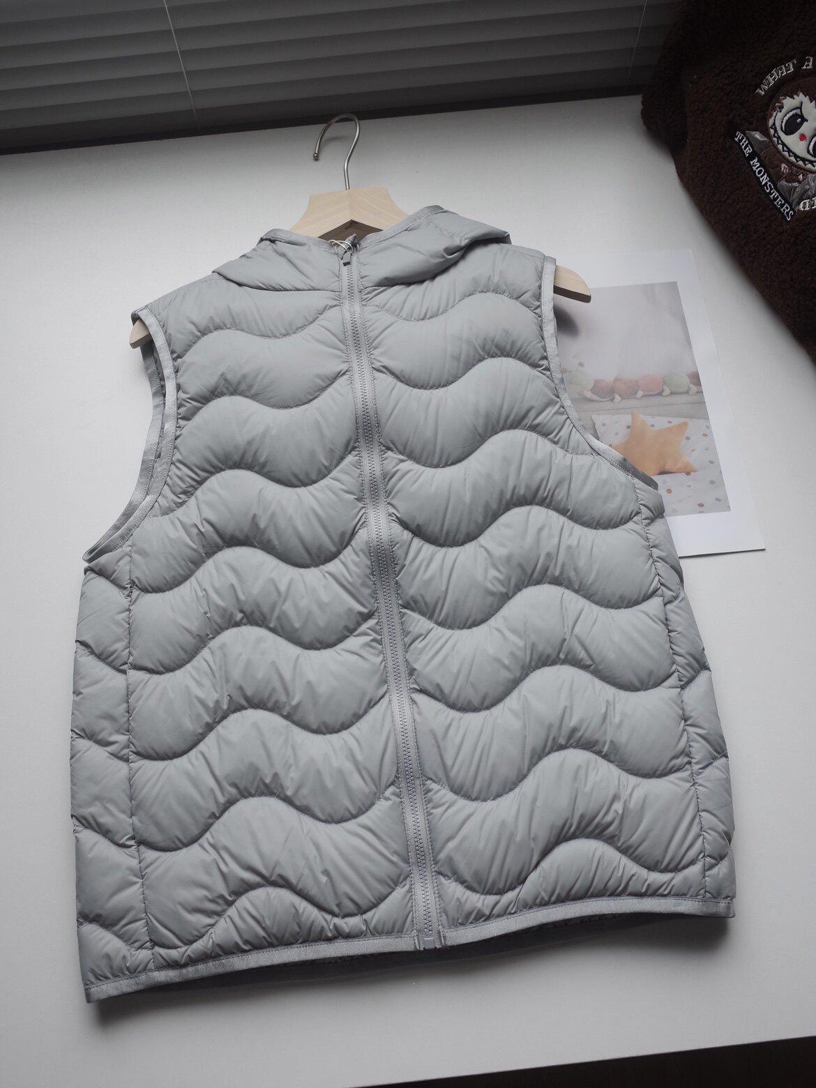 Samsung Velvet Unisex Children s Lightweight Down Vest - 90% White Duck Down 160 cm