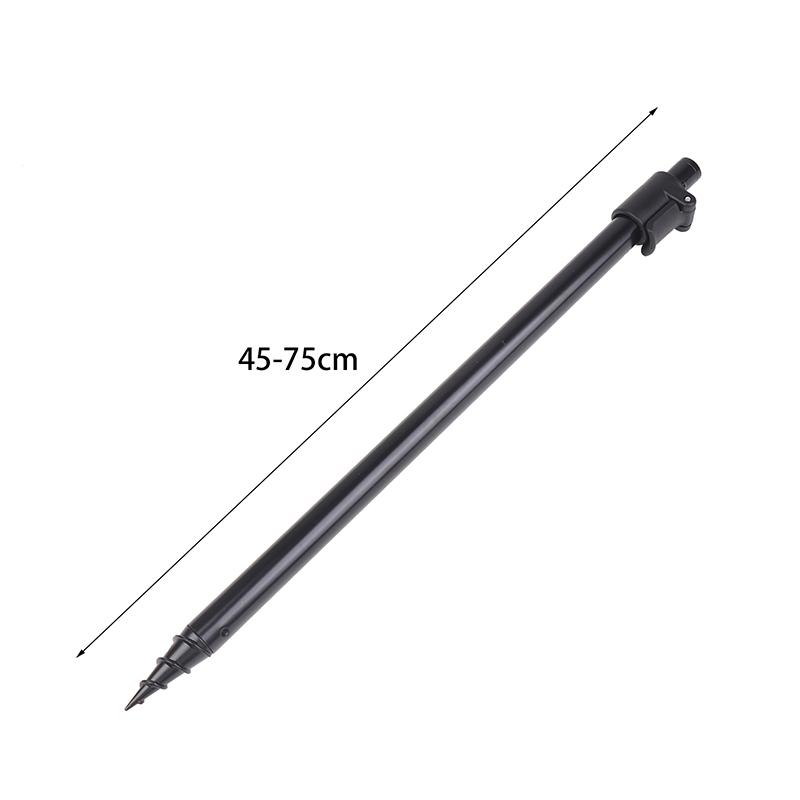 

Extending Aluminum Alloy Fishing Bankstick Adjustable Telescopic Carp Fishing Bank Stick Fishing Rod Pod Rest For Bite Alarm 45 to 75cm