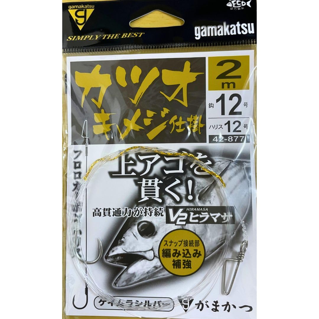 

Gamakatsu G Bonito/Kimeji device 2M 12-12 2m серебряный