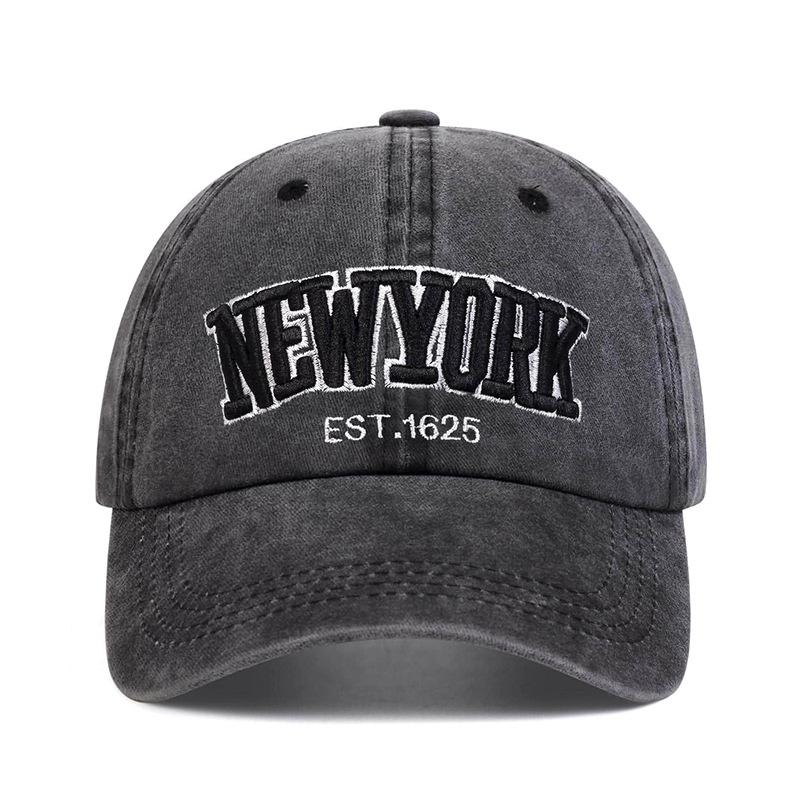 NEW YORK Letter Embroidered Baseball Cap for Men and Women Outdoor Versatile Fashion Street