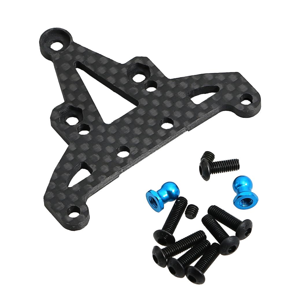 Steering Rack, Carbon   Second Floor Plate Steering Mount Holder Replacement for   XV01 XV-01 1Celsius10 Remote Control Car Upgrade Parts
