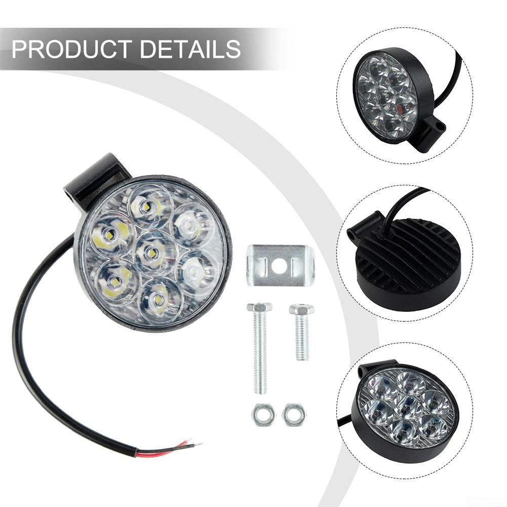 

2,5-дюймовая/21 Вт светодиодная рабочая фара, точечные фары, внедорожная, для грузовика, для вождения, противотуманная фара, внедорожник, квадроцикл