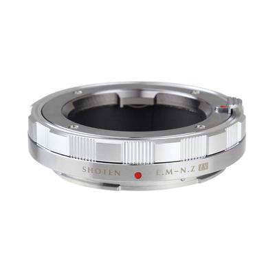 SHOTEN Mount Adapter EX M Mount Lens Nikon Z Mount LM-NZ (Leica Conversion) (Silver)