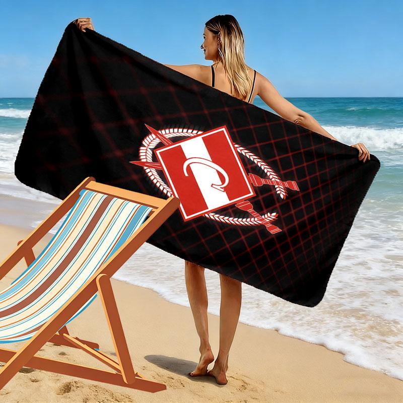 Spartak Moscow Roar  Print Beach Towel, Large Soft Quick Dry Towel for Beach Camping Swimming
