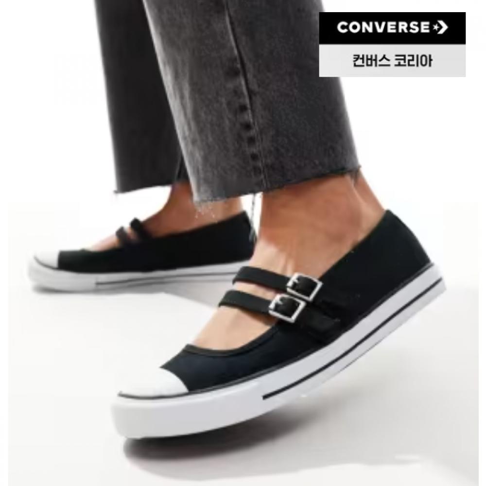 COnverse Women Slip On Mule Slipper Canvas Black A11551c 250