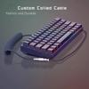 3M Type C Coiled Keyboard Cable With Aviator Connector Usb Mechanical Keyboard Wire For Desktop Computers