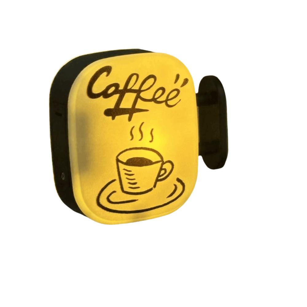 Retro Style Glowing Fridge Magnet Magnetic Mini Luminous Lightbox  Gift