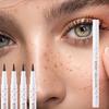 Waterproof Eyeliner Pen for Freckles and Tear Stains Beginners, Long-lasting Non-smudge Eyebrow Pencil