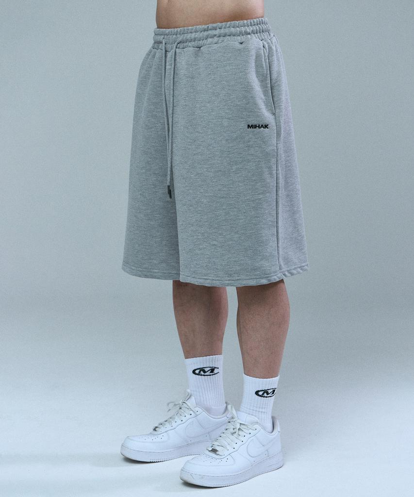Mihag Pocket Logo Bermuda Shorts (Gray)