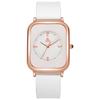 Classic Simple Retro Black Small Square Double Roman Watch High School Student Niche Mori Luminous